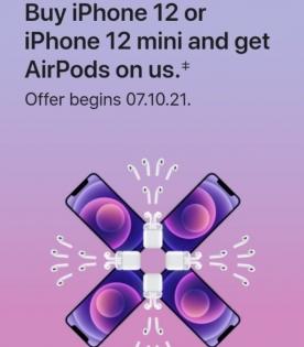Apple to offer free AirPods with iPhone 12, iPhone 12 mini | Apple to offer free AirPods with iPhone 12, iPhone 12 mini