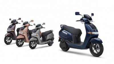 TVS Motor unveils new iQube electric scooter | TVS Motor unveils new iQube electric scooter TVS Motor unveils new iQube electric scooter | TVS Motor unveils new iQube electric scooter
