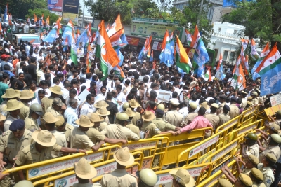 Rajasthan: Police Cane-Charge on NSUI Workers Protesting Against Agniveer Scheme, 2 Injured | Rajasthan: Police Cane-Charge on NSUI Workers Protesting Against Agniveer Scheme, 2 Injured