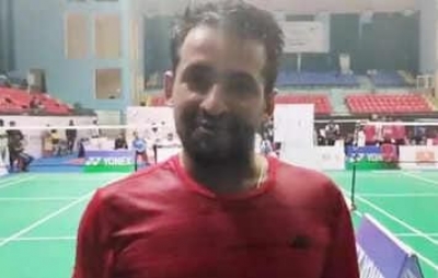 Para-Badminton National C'ship: Nitesh Kumar wins double gold | Para-Badminton National C'ship: Nitesh Kumar wins double gold