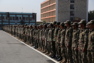 350 Afghan youth complete training, commissioned to army | 350 Afghan youth complete training, commissioned to army