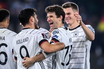 Germany crush 10-man Liechtenstein in FIFA World Cup qualifier | Germany crush 10-man Liechtenstein in FIFA World Cup qualifier