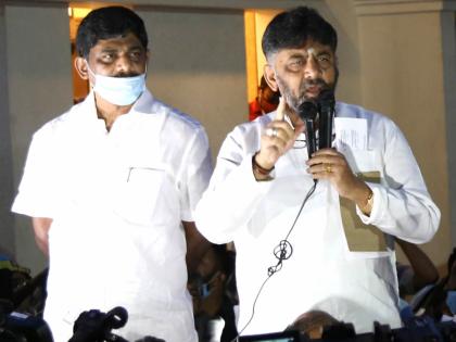 Not fully happy, says Shivakumar's brother | Not fully happy, says Shivakumar's brother