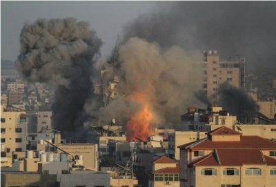 Israeli fighter jets strike Gaza in response to rockets firing | Israeli fighter jets strike Gaza in response to rockets firing