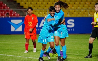 AFC U17 Asian Cup Qualifiers: India women beat Myanmar 2-1 to qualify for Round 2 | AFC U17 Asian Cup Qualifiers: India women beat Myanmar 2-1 to qualify for Round 2