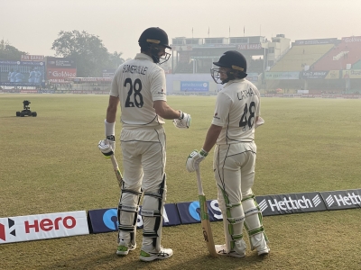 IND v NZ, First Test: Latham and Somerville keep India at bay with stubborn resistance | IND v NZ, First Test: Latham and Somerville keep India at bay with stubborn resistance