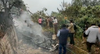 Military chopper crashes in TN, Gen Bipin Rawat on board | Military chopper crashes in TN, Gen Bipin Rawat on board