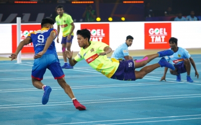 Ultimate Kho Kho: Skipper Waikar helps Telugu Yoddhas eliminate Chennai Quick Guns | Ultimate Kho Kho: Skipper Waikar helps Telugu Yoddhas eliminate Chennai Quick Guns Ultimate Kho Kho: Skipper Waikar helps Telugu Yoddhas eliminate Chennai Quick Guns | Ultimate Kho Kho: Skipper Waikar helps Telugu Yoddhas eliminate Chennai Quick Guns