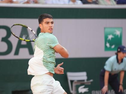 French Open: Top seed Alcaraz makes winning start, beats Cobolli in the opener | French Open: Top seed Alcaraz makes winning start, beats Cobolli in the opener