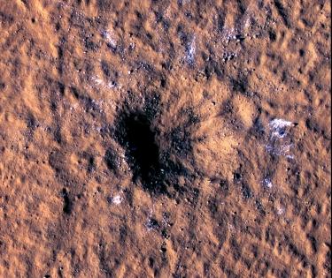 NASA's Mars lander captures stunning meteoroid impact, spots more ice | NASA's Mars lander captures stunning meteoroid impact, spots more ice