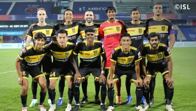 Colaco's late goals help Hyderabad to 4-2 win over NorthEast | Colaco's late goals help Hyderabad to 4-2 win over NorthEast