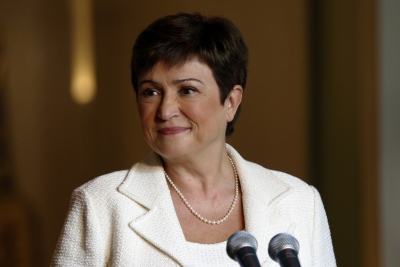 Kristalina Georgieva to serve second term as IMF managing director | Kristalina Georgieva to serve second term as IMF managing director Kristalina Georgieva to serve second term as IMF managing director | Kristalina Georgieva to serve second term as IMF managing director
