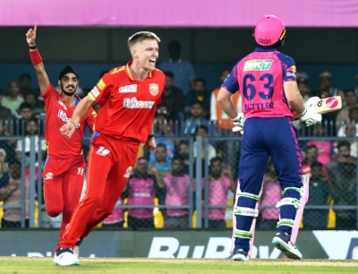 IPL 2023: Nathan Ellis claims four-fer as Punjab Kings beat Rajasthan Royals by 5 runs in final over thriller | IPL 2023: Nathan Ellis claims four-fer as Punjab Kings beat Rajasthan Royals by 5 runs in final over thriller