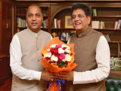 Himachal Pradesh CM meets Piyush Goyal, requests support for different projects | Himachal Pradesh CM meets Piyush Goyal, requests support for different projects