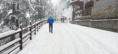 Kufri, Narkanda in Himachal experience season's first snowfall | Kufri, Narkanda in Himachal experience season's first snowfall