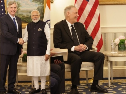 PM Modi meets top American CEOs, seeks technological collaboration | PM Modi meets top American CEOs, seeks technological collaboration