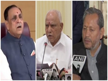 Three CMs of BJP-ruled states resign in less than three months | Three CMs of BJP-ruled states resign in less than three months