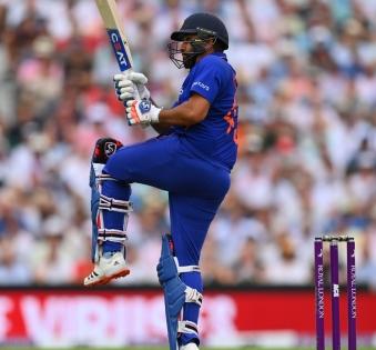 Rohit Sharma's six into stands injures young spectator; visuals go viral | Rohit Sharma's six into stands injures young spectator; visuals go viral