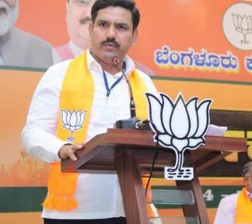 Denied ticket by BJP for K'taka bypoll, Yediyurappa's son appeals for calm | Denied ticket by BJP for K'taka bypoll, Yediyurappa's son appeals for calm