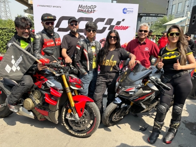 India celebrates historic 1000th MotoGP race with bike rally to Gurugram | India celebrates historic 1000th MotoGP race with bike rally to Gurugram