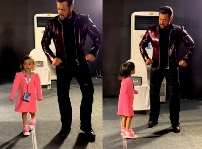 Salman Khan's niece Ayat follows 'mamu's footsteps' in new video | Salman Khan's niece Ayat follows 'mamu's footsteps' in new video
