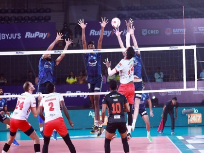 PVL: Kolkata Thunderbolts take down Kochi Blue Spikers, finish second in league stage | PVL: Kolkata Thunderbolts take down Kochi Blue Spikers, finish second in league stage