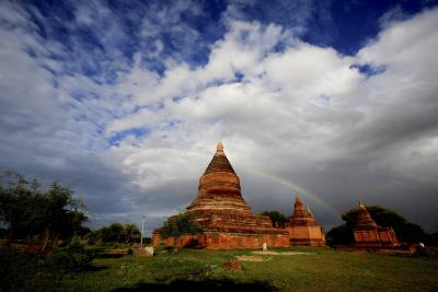Heavy rains damage ancient pagodas in Myanmar's Bagan | Heavy rains damage ancient pagodas in Myanmar's Bagan