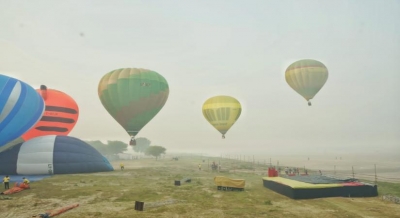 The Varanasi hot air balloon festival | The Varanasi hot air balloon festival