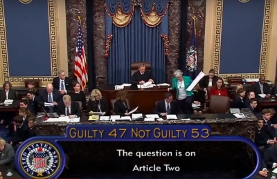 Senate acquits Trump, moving political battleground to Nov poll (News Analysis) | Senate acquits Trump, moving political battleground to Nov poll (News Analysis) Senate acquits Trump, moving political battleground to Nov poll (News Analysis) | Senate acquits Trump, moving political battleground to Nov poll (News Analysis)