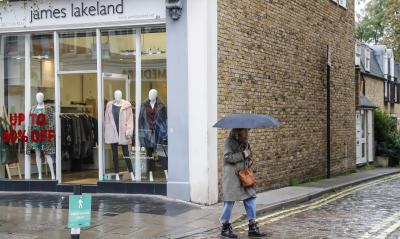UK retail sales fall despite further easing of curbs | UK retail sales fall despite further easing of curbs