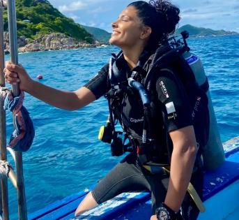 Saiyami Kher shares 'surreal' scuba diving experience in Thailand | Saiyami Kher shares 'surreal' scuba diving experience in Thailand Saiyami Kher shares 'surreal' scuba diving experience in Thailand | Saiyami Kher shares 'surreal' scuba diving experience in Thailand