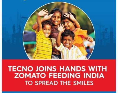 TECNO teams up with channel partners, Zomato to feed 60k Indians | TECNO teams up with channel partners, Zomato to feed 60k Indians TECNO teams up with channel partners, Zomato to feed 60k Indians | TECNO teams up with channel partners, Zomato to feed 60k Indians