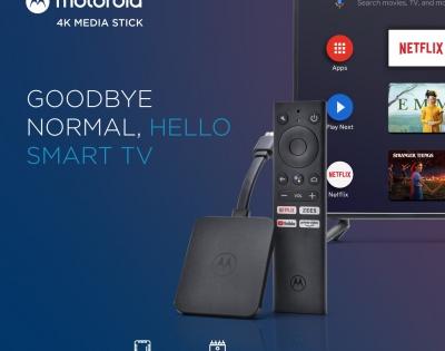 Motorola 4K Android TV Stick launched on Flipkart | Motorola 4K Android TV Stick launched on Flipkart