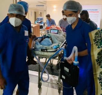 UP doctor airlifted to Hyderabad for lung transplant | UP doctor airlifted to Hyderabad for lung transplant