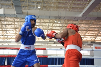 Shiva Thapa storms into semis at Elite Men's National Boxing | Shiva Thapa storms into semis at Elite Men's National Boxing