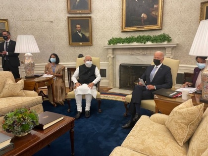 PM Modi meets Joe Biden at White House | PM Modi meets Joe Biden at White House