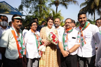 Priyanka takes swipe at Goa Cong leaders over ticket allocation to women | Priyanka takes swipe at Goa Cong leaders over ticket allocation to women