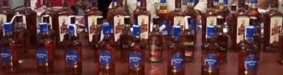 UP excise officials seize liquor on poll eve | UP excise officials seize liquor on poll eve