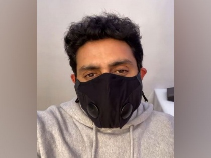 Abhishek Bachchan gets 'back to work', urges people to wear mask to combat COVID-19 | Abhishek Bachchan gets 'back to work', urges people to wear mask to combat COVID-19