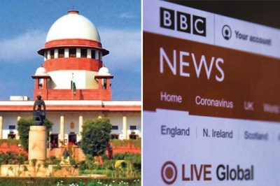 SC issues notice to Centre on pleas against blocking of BBC documentary | SC issues notice to Centre on pleas against blocking of BBC documentary