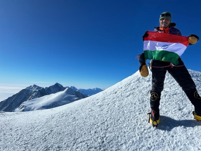 T'gana woman eyes 7 summits, conquers tallest peak in Antarctica | T'gana woman eyes 7 summits, conquers tallest peak in Antarctica