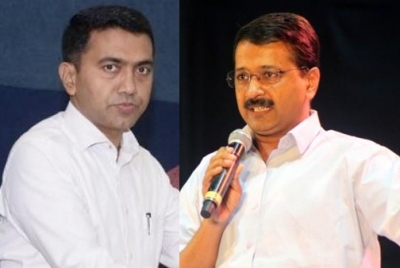 Goa CM dares Kejriwal to contest from Sanquelim Assembly seat | Goa CM dares Kejriwal to contest from Sanquelim Assembly seat