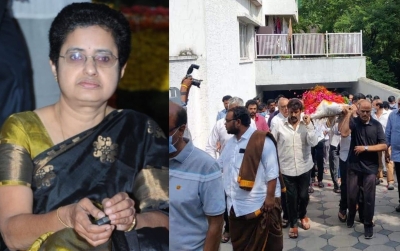 NTR's daughter cremated in Hyderabad | NTR's daughter cremated in Hyderabad