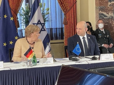 Merkel embarks on farewell visit to Israel | Merkel embarks on farewell visit to Israel