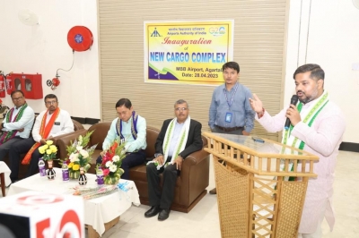 Northeast's 2nd largest cargo complex starts functioning in Agartala airport | Northeast's 2nd largest cargo complex starts functioning in Agartala airport
