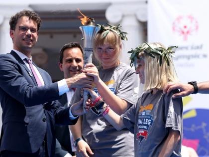 Flame for Berlin 2023 Special Olympics World Games lit in Athens | Flame for Berlin 2023 Special Olympics World Games lit in Athens