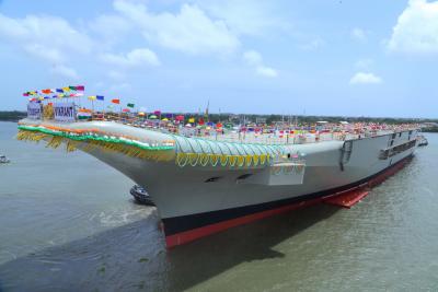 Aircraft Carrier Vikrant successfully completes maiden sea trial | Aircraft Carrier Vikrant successfully completes maiden sea trial