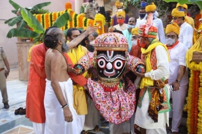 Rath Yatra in Ahmedabad successfully held | Rath Yatra in Ahmedabad successfully held