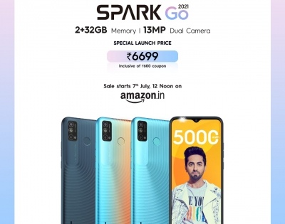TECNO unveils SPARK Go 2021 in India at special launch price | TECNO unveils SPARK Go 2021 in India at special launch price