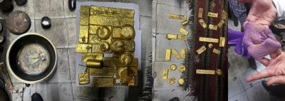 DRI busts gold melting facility in Mumbai, recovers 36.9 kg gold | DRI busts gold melting facility in Mumbai, recovers 36.9 kg gold